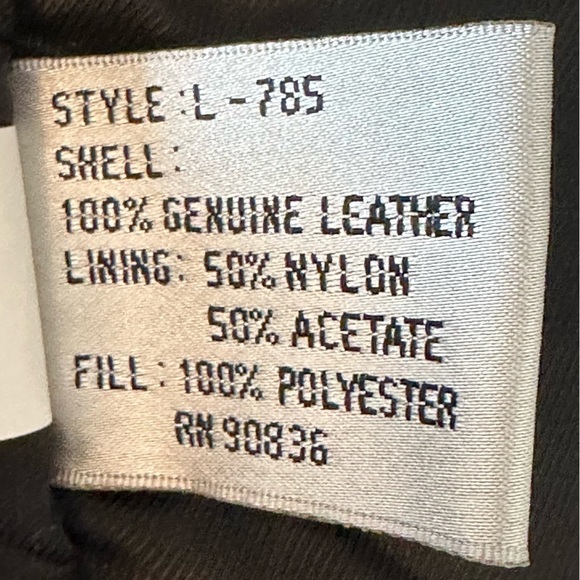 Port Authority Ladies Park Avenue Jacket in Buttery Black Leather Size Large - Picture 8 of 9